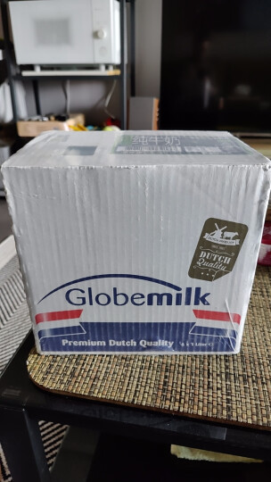 荷高（Globemilk）荷兰原装进口 3.7g优蛋白有机全脂纯牛奶 1L*6 营养高钙早餐奶 晒单图