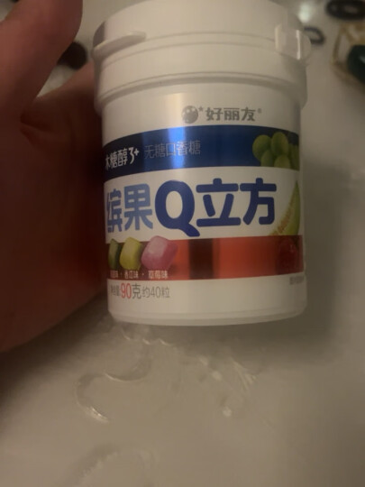 好丽友（orion）无糖口香糖木糖醇3+ 零食糖果檬萌C101g/瓶 晒单图