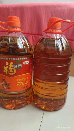 福临门 食用油 浓香压榨一级 花生油4L 中粮出品 新老包装随机发货 晒单图