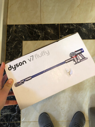 戴森(Dyson) 吸尘器 V7 FLUFFY手持吸尘器家用除螨无线宠物家庭适用 礼物推荐 晒单图