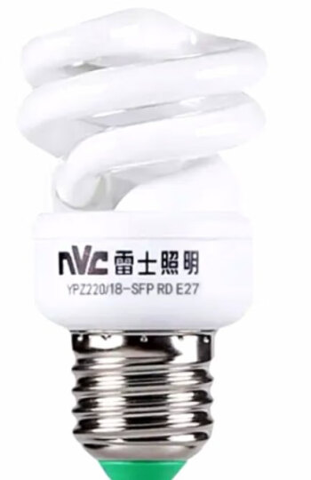 雷士照明(NVC)15w暖白光 节能灯4000K E27大口螺旋灯泡 大功率瓦数光源家用商用 晒单图