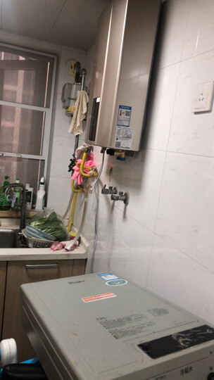 海尔(Haier)12升水气双调精控恒温燃气热水器智能变升随温感四重净化灭菌水箱JSQ24-12WD3(12T)天然气 晒单图