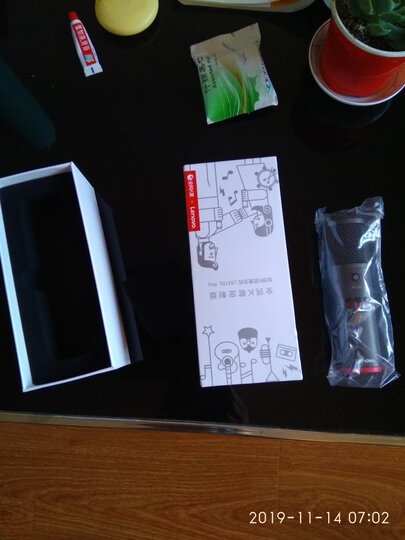 联想(Lenovo) UM10C手机麦克风 全民K歌主播快手抖音专用话筒 苹果安卓电容麦 音响电脑唱歌 升级版深空灰 晒单图