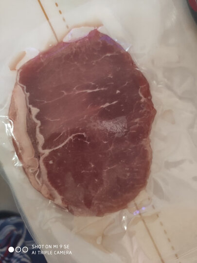 【限量秒杀200份】希菲 整切牛排套餐10片1300克含西冷眼肉 手工微腌调理生鲜儿童牛肉家庭牛排 晒单图