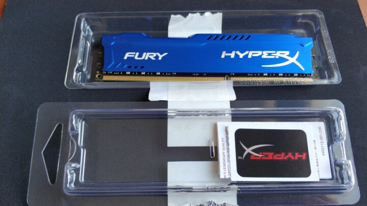 金士顿 (Kingston) FURY 8GB DDR3 1600 台式机内存条 Beast野兽系列 蓝色 骇客神条 晒单图