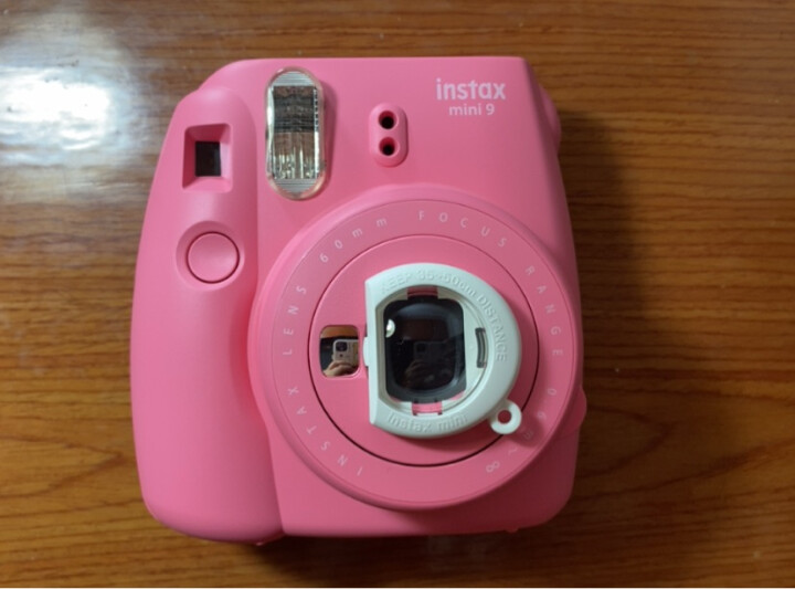 富士instax立拍立得 一次成像相机 mini9相机(mini8升级款) 火烈鸟粉 晒单图