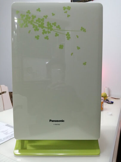松下(Panasonic)空气净化器家用除过敏原 除雾霾PM2.5二手烟卧室办公室F-PDF35C-G 晒单图