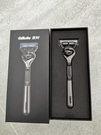 吉列(Gillette) 手动剃须刀刮胡刀刀片 吉利 5层超薄刀片 锋隐致顺(6刀头)(此商品不含刀架) 晒单图
