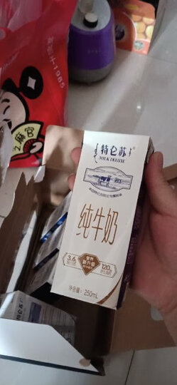 蒙牛 特仑苏 低脂牛奶 250ml*12 礼盒装 晒单图