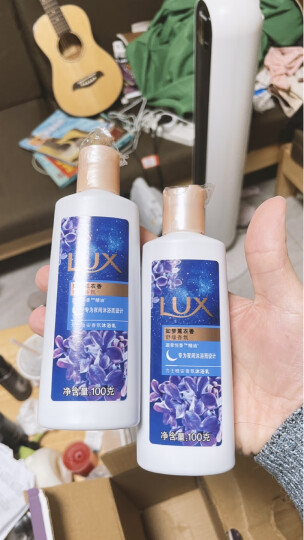 力士（LUX）精油香氛沐浴露幽莲1kg+恣情1kg送旅行装550g或补充装600g家庭装 晒单图