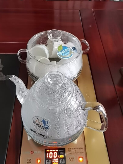 金灶（KAMJOVE） 茶具全自动上水电热水壶玻璃烧水器涌泉式底部自动上水电茶壶智能恒温烧水壶 H9（37*20cm）智能全自动 晒单图