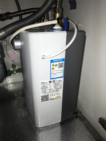 海尔(Haier)5升上出水电热水器 1600W速热 专利防电墙小厨宝 EC5U 晒单图