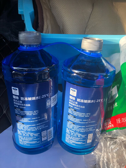 福特(FORD)汽车玻璃水0°雨刷精雨刮精 1.8L*6瓶装 雨刮水去油膜玻璃清洁剂 汽车用品 晒单图