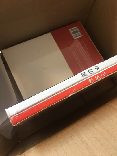 宝宝视觉激发·经典版:(套装共2盒)新生婴儿黑白卡片婴儿早教闪卡 宝宝视觉追视大卡 彩色卡 晒单图