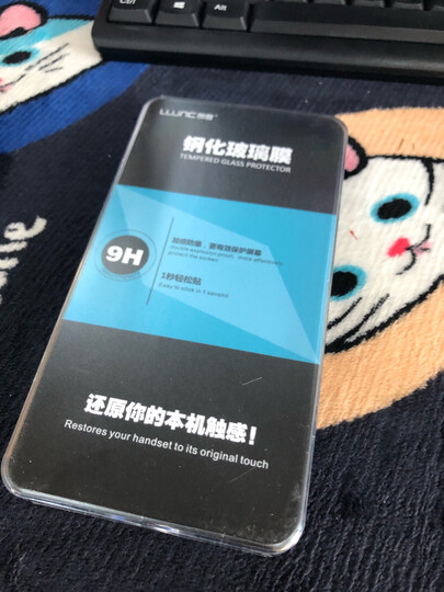 朗客 苹果X钢化膜 iPhone X手机膜前后膜套装 软边全屏覆盖高清防爆手机贴膜【前膜黑+背膜黑】 晒单图