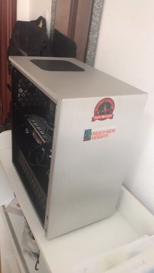 乔思伯（JONSBO）V4 银色 MINI-MATX机箱（支持MATX主板/铝制机箱/ATX电源/120MM高内散热器/260MM长内显卡） 晒单图