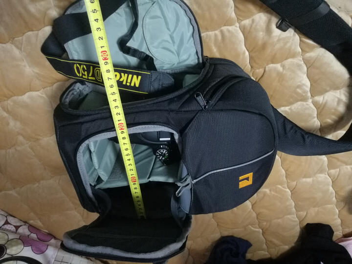 安诺格尔(ainogirl) 摄影包单肩斜跨单反相机包 适用佳能尼康单反微单 A1362 经典黑二代-中号 晒单图