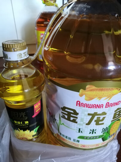 金龙鱼 食用油 非转基因 压榨 玉米油5L（新老包装随机发货） 晒单图