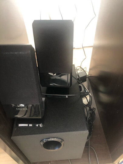 漫步者(EDIFIER) R101V 2.1声道多媒体音箱 音响 电脑音箱 黑色 晒单图