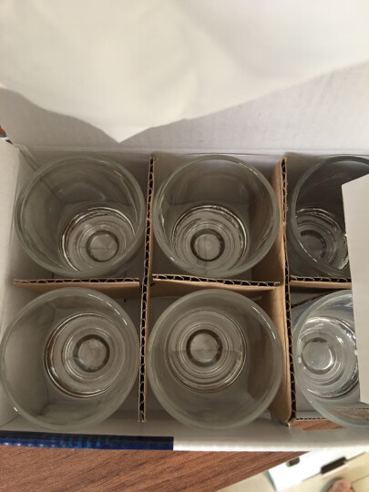 乐美雅（Luminarc）G9057烈酒金杯30ml（6只装）韩国吞杯家用白酒杯无铅玻璃杯小酒杯烧酒杯套装 晒单图