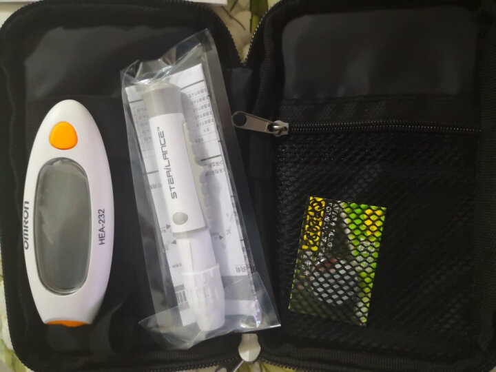 欧姆龙（OMRON）血糖仪HEA-232 家用血糖检测仪测血糖（新老包装随机发货） 晒单图