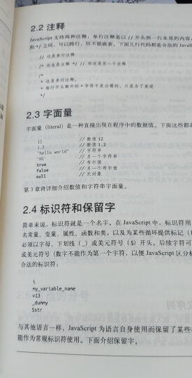 JavaScript 指南 原书第7版 犀牛书JS高级程序设计 晒单图