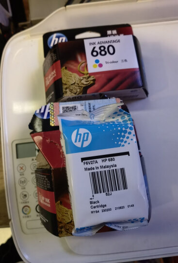 惠普（HP）680原装彩色双支装墨盒 适用hp 2138/2677/3636/3638/3838/3776/3777/3778/4678/5078/5088打印机 晒单图