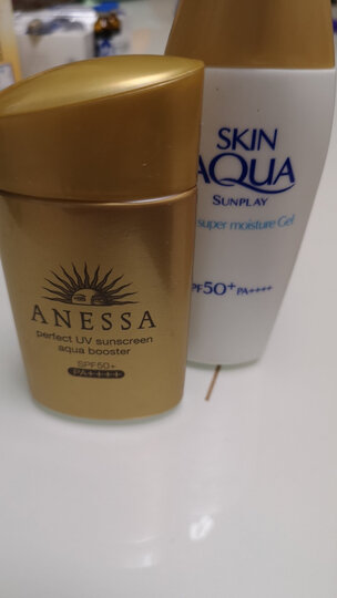 Anessa安热沙小金瓶防晒乳60ml (防晒霜 小金瓶 防水防汗 资生堂防晒) 晒单图