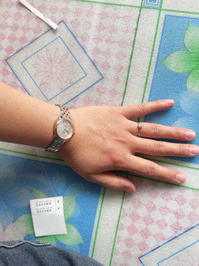 天梭（TISSOT）瑞士手表 力洛克系列腕表 钢带机械女表T41.2.183.34 晒单图