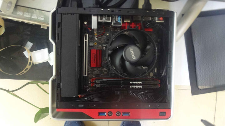 迎广(IN WIN)肖邦 银色 迷你机箱(支持MINI ITX主板/铝合金外框/自带150W足瓦静音电源/USB3.0 x2) 晒单图