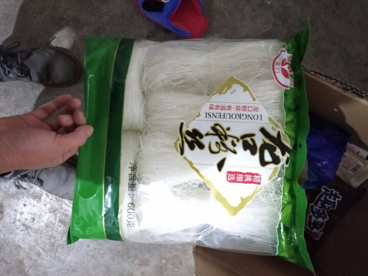 富昌 红薯粉条 宽粉300g 酸辣粉 方便速食 火锅凉拌粉丝南北干货 晒单图