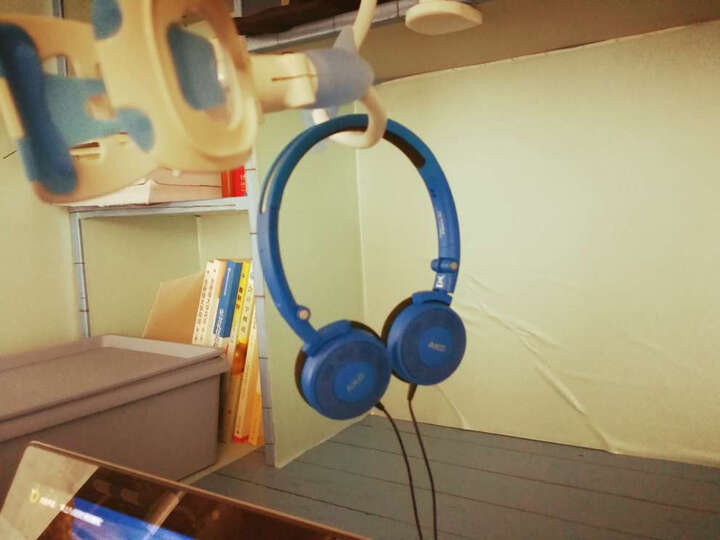 爱科技(AKG)K420LE 耳机头戴式 折叠便携式音乐耳机 通用 重低音手机耳机 深蓝色 晒单图