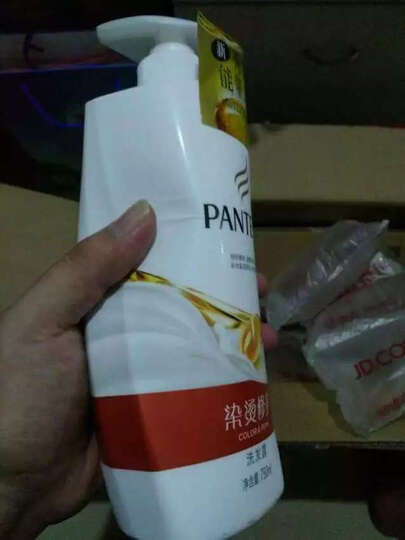 潘婷洗发水染烫修护400ml(洗发露 秀发能量水 新老包装随机发送) 晒单图