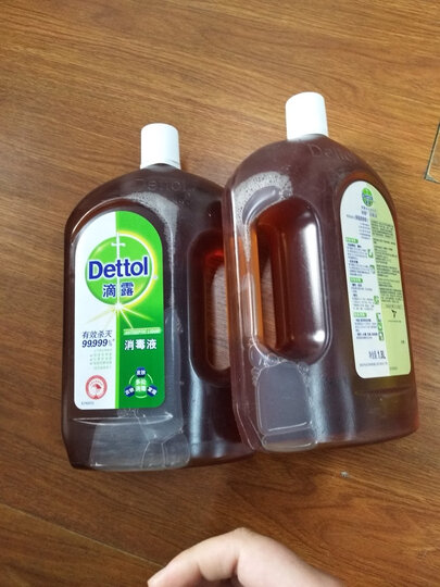 滴露Dettol 消毒液 1.8L 杀菌除螨 儿童宝宝内衣 家居室内 宠物猫狗 非84消毒水 衣物除菌剂 晒单图