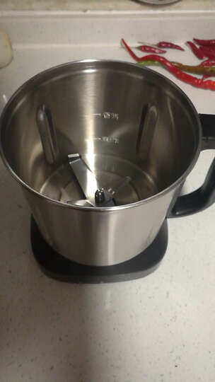 SKG 榨汁机加热破壁机多功能料理机2092 不锈钢干研磨 双杯辅食机 红色 晒单图