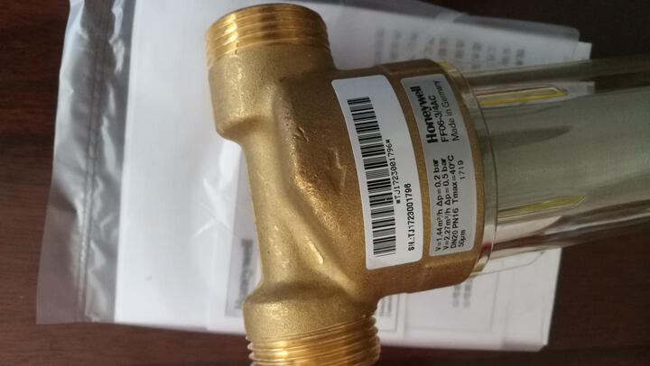 霍尼韦尔(Honeywell)反冲洗稳压设计家用前置过滤器 德国原装进口管道过滤器 FK74CS-3/4AA 晒单图
