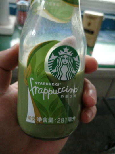 星巴克（Starbucks）速溶咖啡星冰乐白咖啡饮料瓶装 抹茶味奶茶281ml*6瓶 整箱 晒单图
