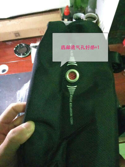 爱华仕(OIWAS)商务电脑背包 大容量笔记本电脑包 出差旅行双肩背包4107黑色 晒单图