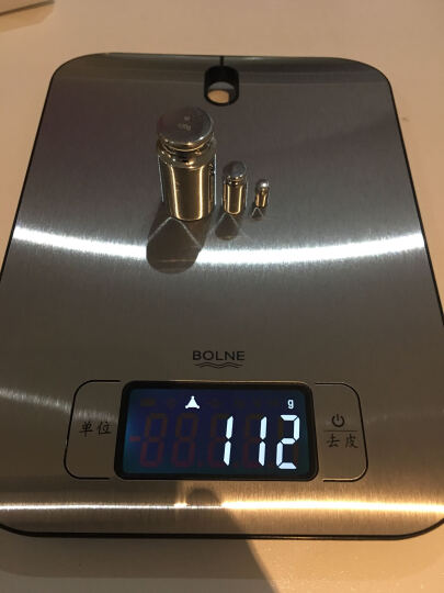 BOLNE厨房秤电子秤厨房克称食物秤烘焙秤高精度精准小称不锈钢称1g/5kg 晒单图