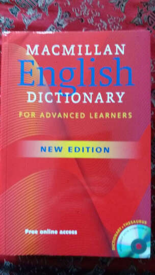 Macmillan English Dictionary for Advanced Learners麦克米伦英语高阶词典 英文原版 晒单图