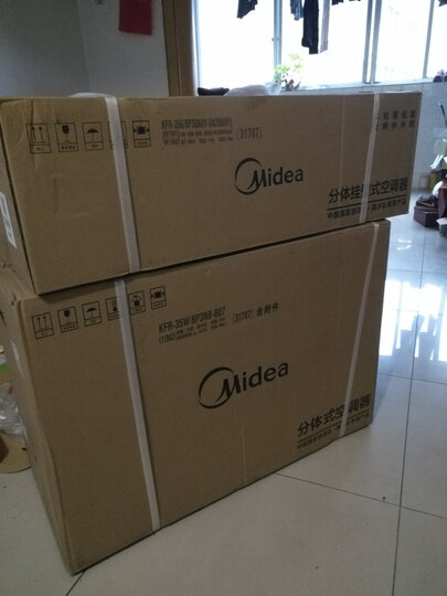 美的KFR-35GW\/BP3DN8Y-DA200(B1):空调已