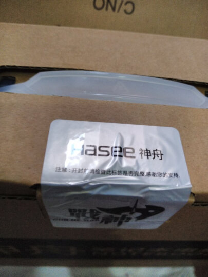 神舟(HASEE)战神Z7-KP7S1 GTX1060 6G独显 15.6英寸游戏笔记本电脑(i7-7700HQ 8G 1T+256G SSD)黑色 晒单图