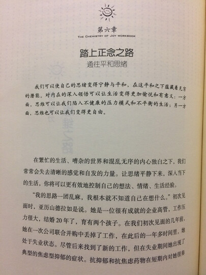 幸福的化学作用:情绪的身心灵温暖疗愈术 晒单图