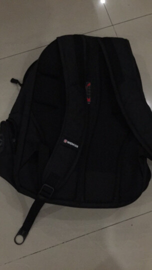瑞士军刀威戈（Wenger）双肩背包 男女商务时尚涤纶16英寸笔记本电脑包休闲包运动包 黑色 SAB60214209048 晒单图