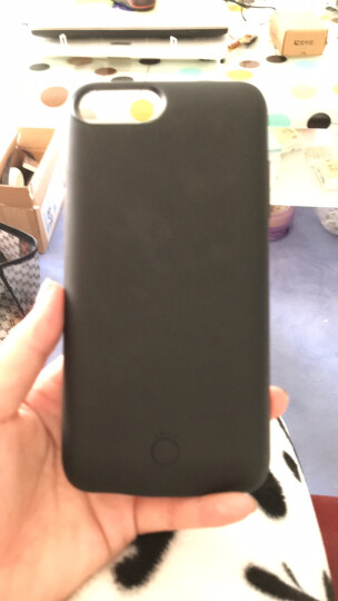 唐为（TANGWEI） Apple iPhone背夹充电宝背夹电池苹果6/7/7P/8P 5.5磨砂黑（苹果8P/7P适用）7500mAh 晒单图