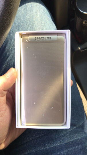 三星 Galaxy Folder（SM-G1600）2GB+16GB 金色 移动联通电信4G翻盖手机 双卡双待??  晒单图