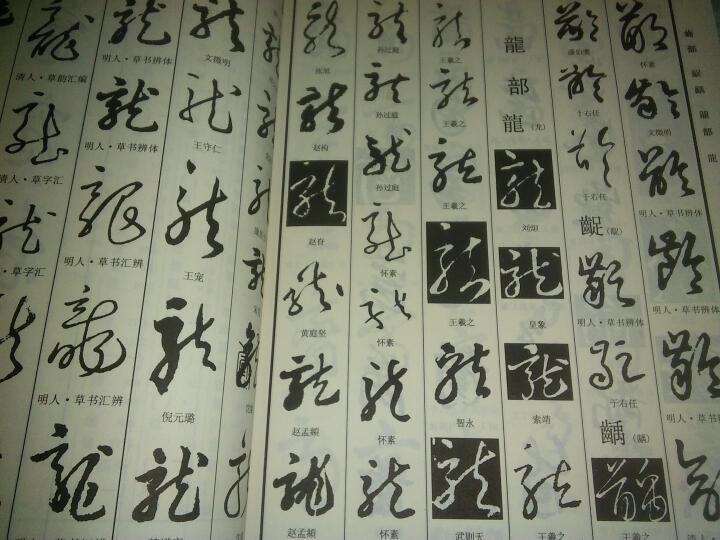 中国草书大字典（上下） 晒单图