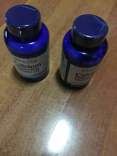美国进口 普丽普莱(Puritan’s Pride)钙片 维生素D加镁配方 120粒 晒单图