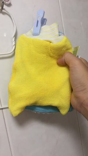宜洁 双面搓澡巾手套去角质洗澡巾（颜色随机发货）Y-9918 晒单图