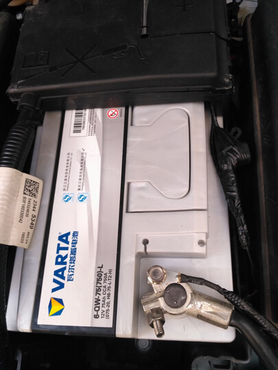 瓦尔塔(VARTA)汽车电瓶蓄电池银标20-100 12V 宝马X6(老款) 以旧换新 上门安装 晒单图